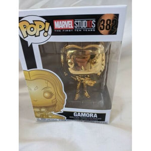 Marvel Studios The First Ten Years #382 - Gold Chrome Gamora - Funko Pop! Marvel